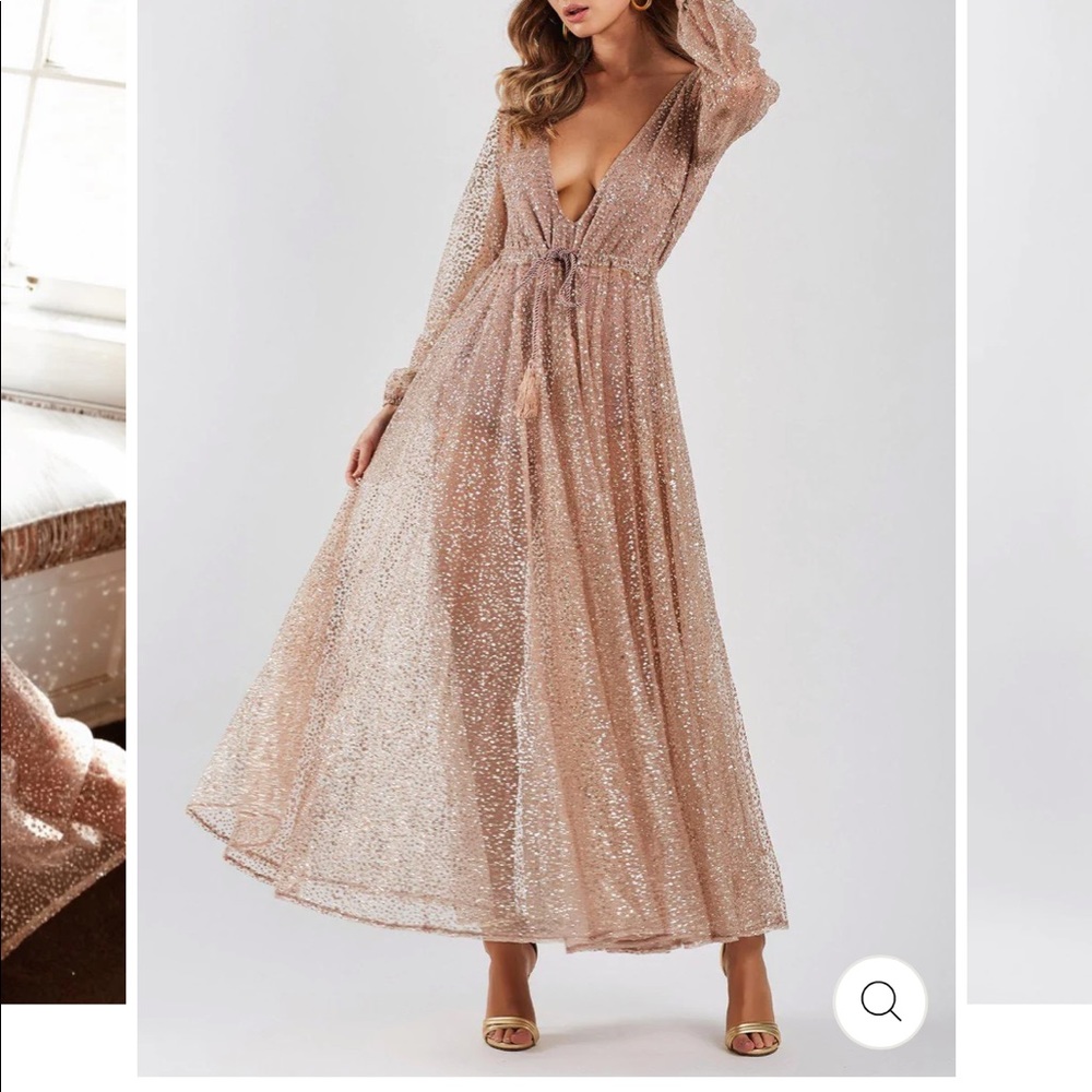 Lucky Star Glitter Dress
